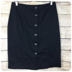 ⬇️Pantology Black Button Skirt S:12